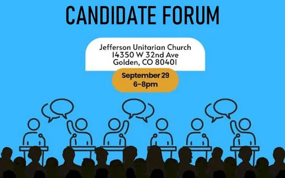 6-8PM Jeffco School Board Candidate Forum @ Jefferson Unitarian Church