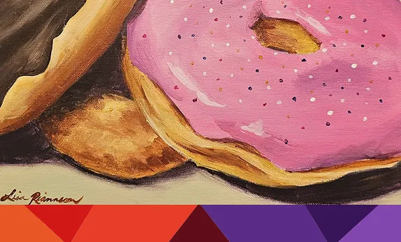 5:30-7PM Donut Worry, Just Paint @ Golden Library