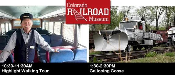 Friday Tours @ Colorado Railroad Museum