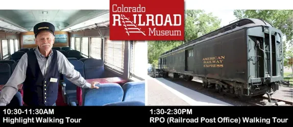 All day The Friday Tour @ Colorado Railroad Museum