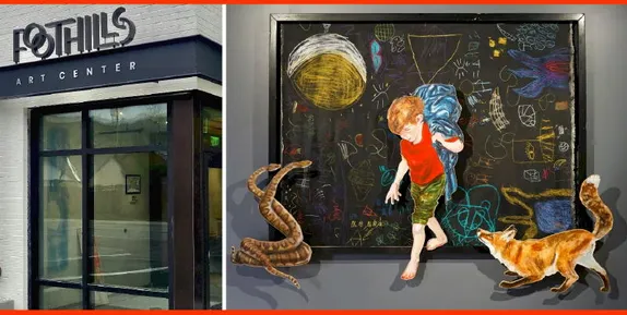 2-3PM Artist Talk @ Foothills Art Center - Astor House