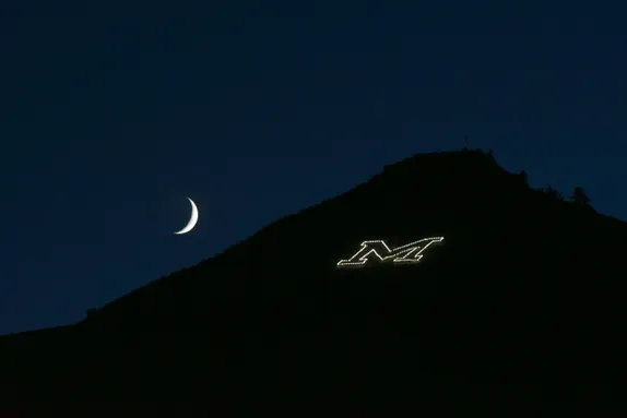 Last Night's Quarter Moon