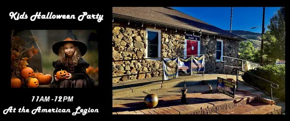 11AM-12PM Kids Halloween Party @ American Legion 21