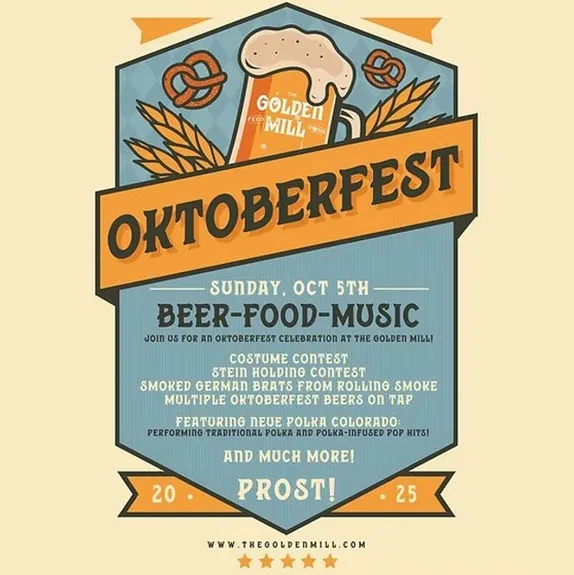 12-3PM Oktoberfest @ Golden Mill