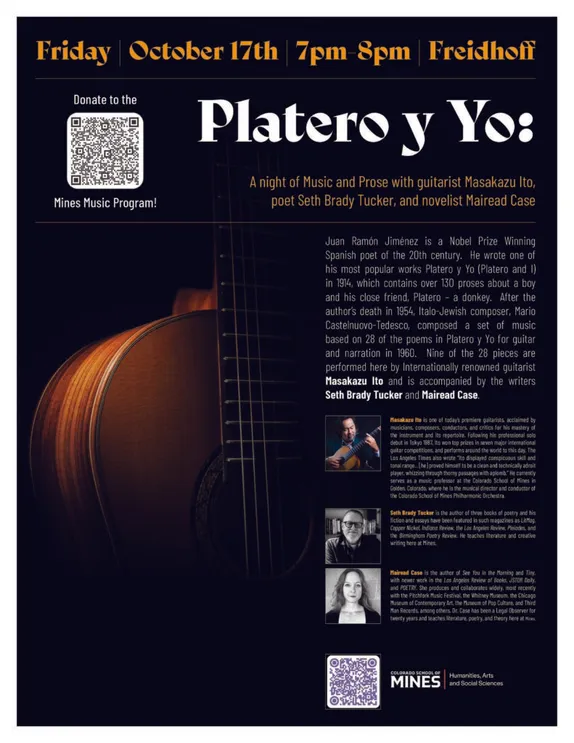 7PM A Night of Music and Prose