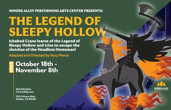 11AM and 1PM Opening Day - The Legend of Sleepy Hollow @ Miners Alley Young Audiences Theater