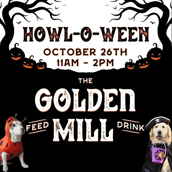11AM-2PM 4th Annual Howl-a-Ween @ Golden Mill
