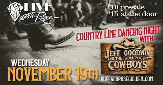 7PM Country Line Dancing Night @ Buffalo Rose