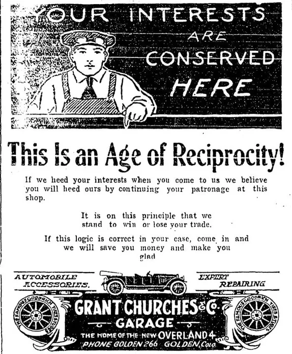 Grant Churches' Garage