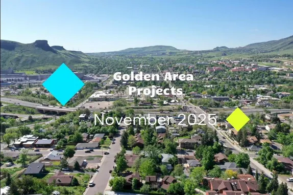 Birdseye View of Construction in Golden - November, 2025