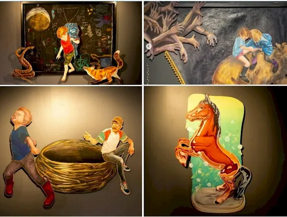 2-3PM Artist Talk with Sarah Tenney & Jenna Annunziato @ Foothills Art Center - Astor House