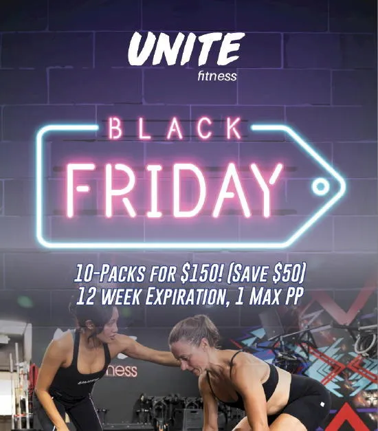 Black Friday @ Unite Fitness