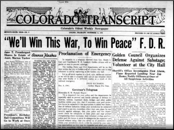 A Rapid Transition After Pearl Harbor