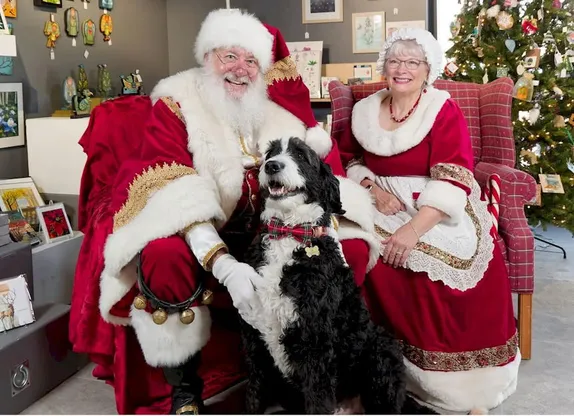 1-3PM Photos with Santa 2025 @ Foothills Art Center - Astor House