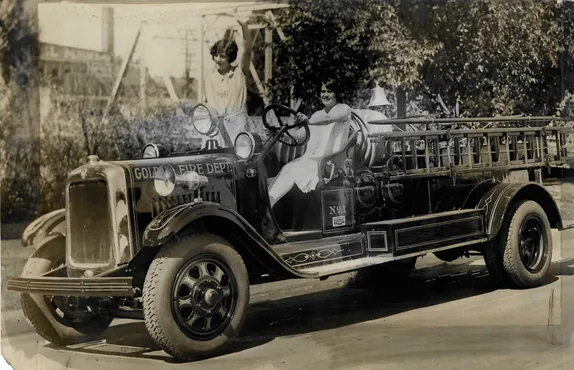 An Illuminated Fire Run