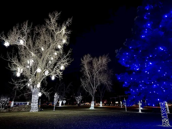Lights in Parfet Park