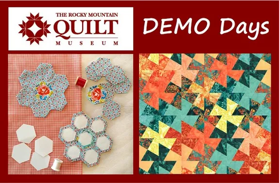 10AM-2:30PM Rocky Mountain Quilt Museum Demo Days @ Rocky Mountain Quilt Museum