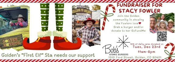 11AM-8PM Fundraiser for Stacy Fowler @ Bob's Atomic Burgers