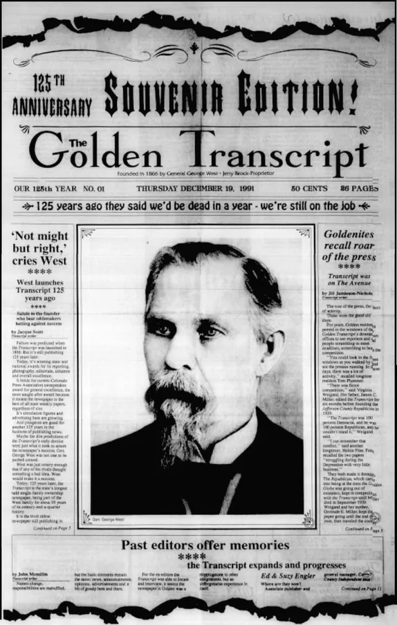 Congratulations to the Transcript