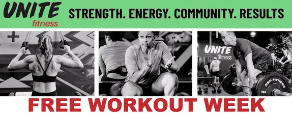 FREE WORKOUT WEEK at Unite Fitness December 15-21!