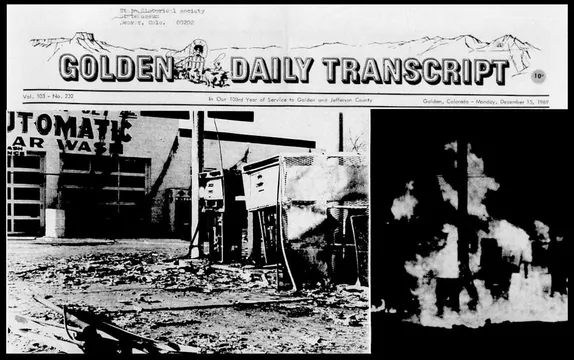 Conflagration on Washington