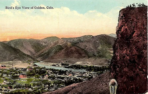 Embellished Golden Postcards