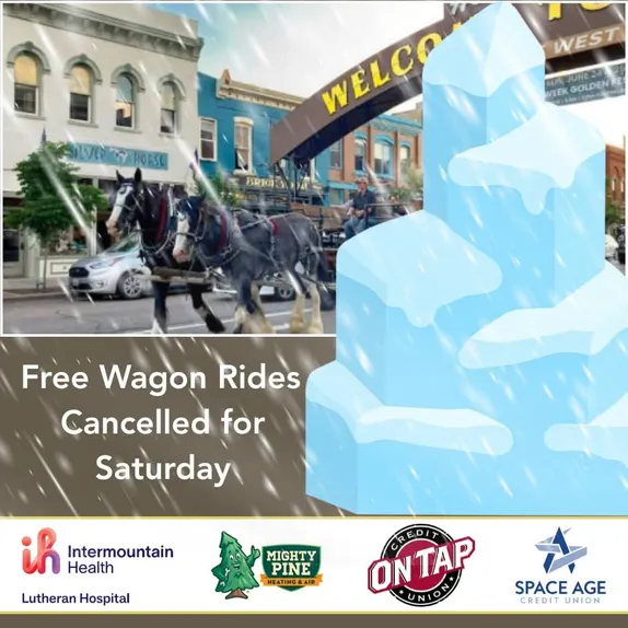 CANCELED: 1-4PM Horse-Drawn Wagon Rides @ 12th Street