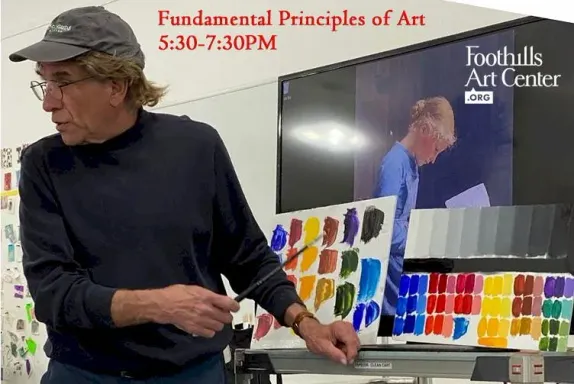 5:30-7:30PM Fundamental Principles of Art - January 2026