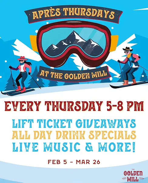 4-10PM Après Thursdays @ Golden Mill