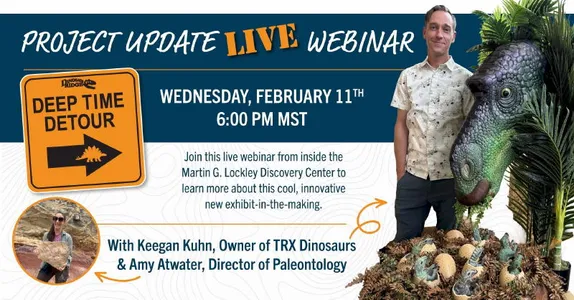 6-7PM Deep Time Detour Webinar with Amy Atwater and Keegan Kuhn
