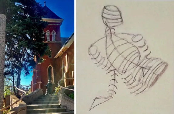 9AM-3PM Gesture and Live Model Drawing Workshop @ Foothills Art Center - Creative Campus