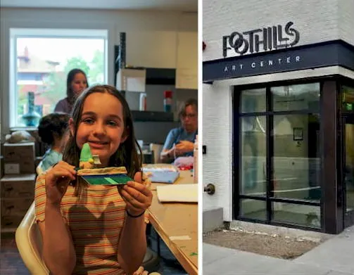 10:30-11:30AM Tots & Art Tuesdays @ Foothills Art Center - Astor House