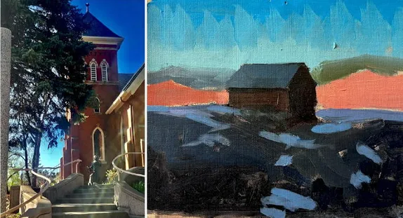 6PM Creating Thumbnail Paintings @ Foothills Art Center - Creative Campus