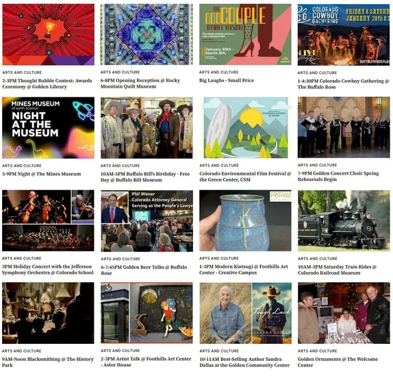 A Long History of Arts and Culture Allying in Golden