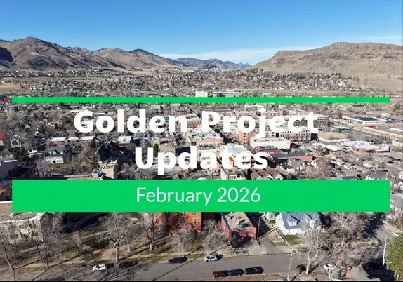 Birdseye View of Construction in Golden - February, 2026