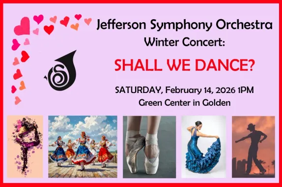 1PM JSO Winter Concert: Shall We Dance? @ Colorado School of Mines