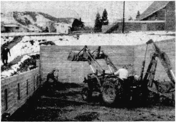 An Abruptly Populated Block