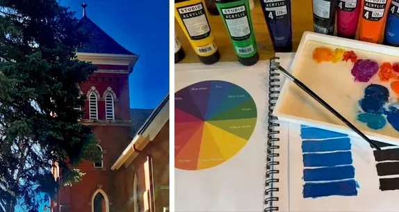 9AM-12PM Color Journaling @ Foothills Art Center - Creative Campus