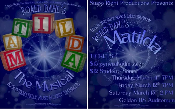 7PM Matilda @ Golden High School