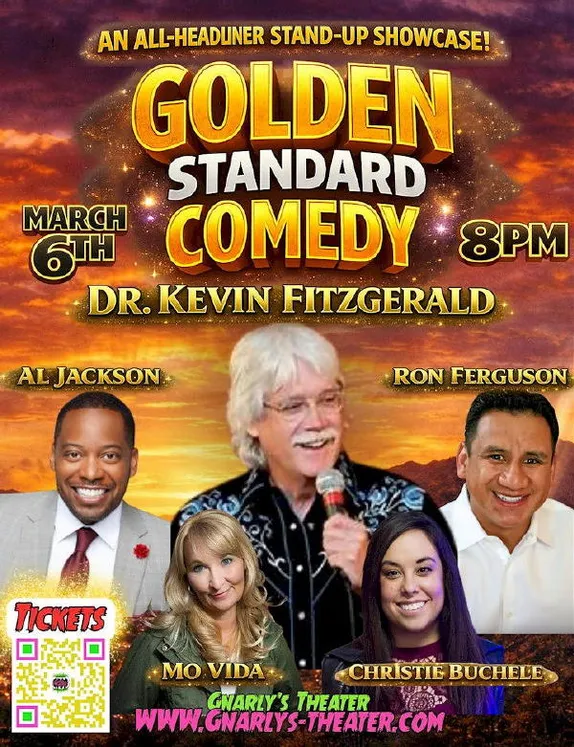 7:30PM Golden Standard Comedy Showcase @ Gnarly's