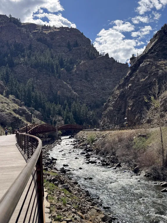 Clear Creek Canyon Near Tunnel One