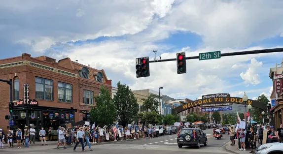 9AM No Kings 4-Mile Run Bike Walk @ Former Coors Building