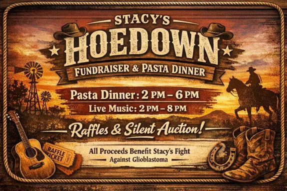 2-6PM Hoe-Down Fundraiser & Pasta Dinner @ Golden Outpost
