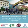 12-3PM 12-3PM Horse-Drawn Wagon Rides Downtown