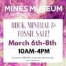 10AM-4PM Spring Rock, Mineral and Fossil Sale